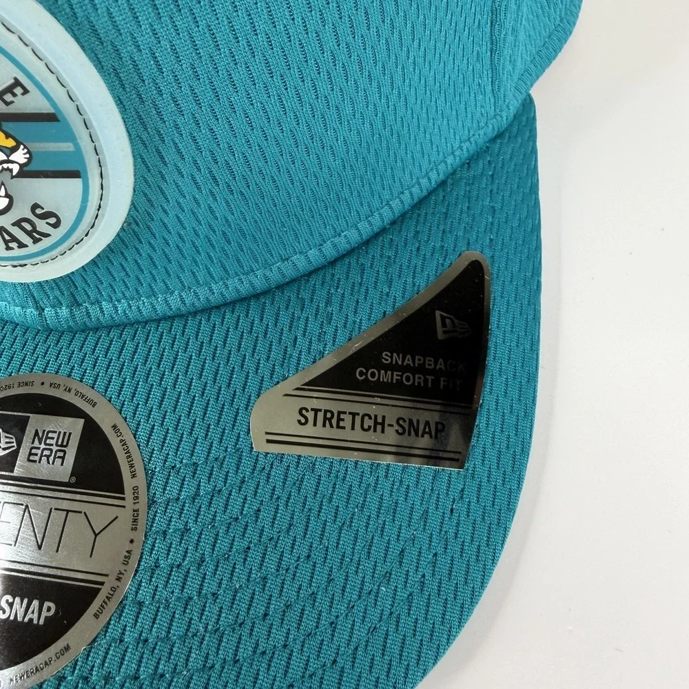 Jacksonville Jaguars Hat Cap Snap Back Mens One Size Green NFL New Era 9Seventy